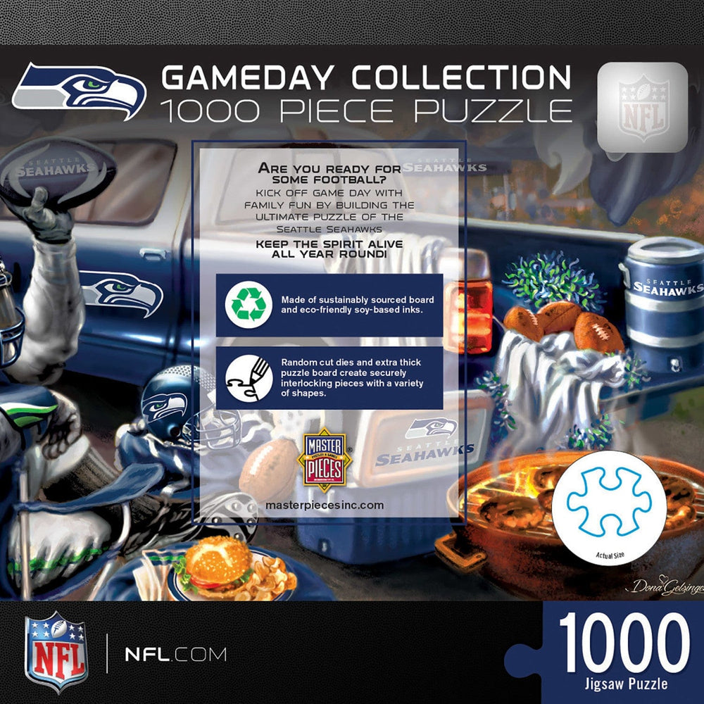 Seattle Seahawks - Gameday 1000 Piece Jigsaw Puzzle (ONLINE ORDER ONLY)