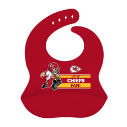 Kansas City Chiefs - NFL Silicone Bib (ONLINE ORDER ONLY)