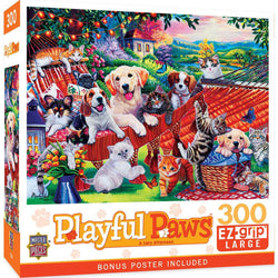 Playful Paws - A Lazy Afternoon 300 Piece EZ Grip Jigsaw Puzzle (ONLINE ORDER ONLY)