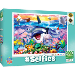 Selfies - Wild Waves 200 Piece Jigsaw Puzzle (ONLINE ORDER ONLY)