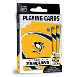 Pittsburgh Penguins Playing Cards - 54 Card Deck (ONLINE ORDER ONLY)