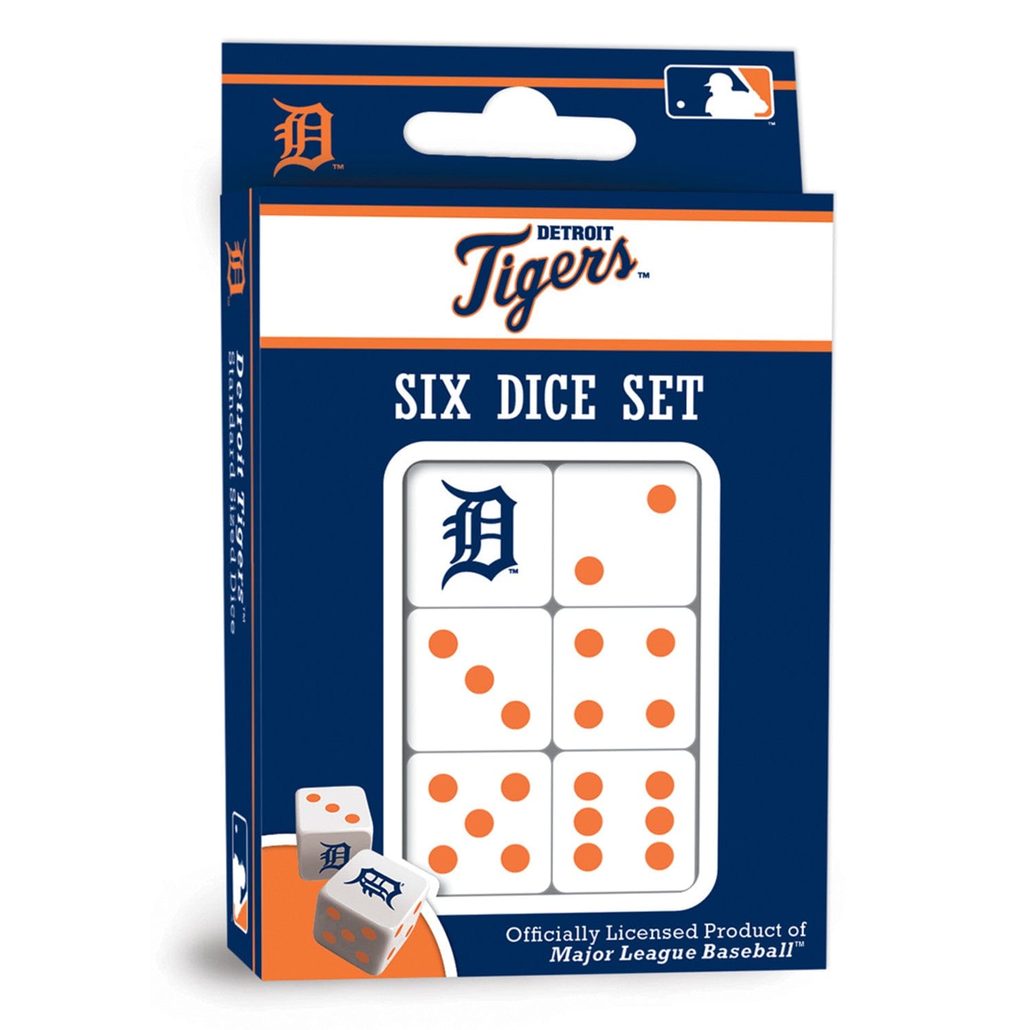 Detroit Tigers Dice Set (ONLINE ORDER ONLY)