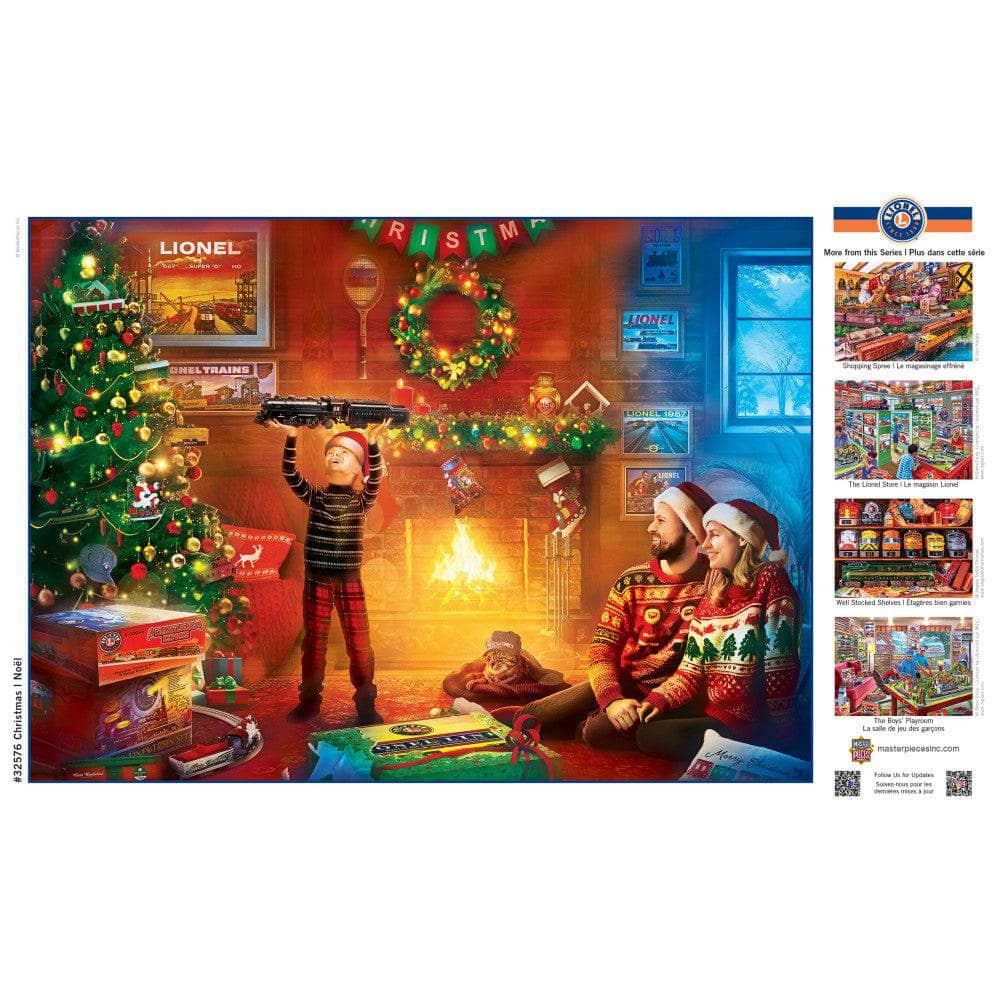 Lionel Trains Christmas 1000 Piece Jigsaw Puzzle (ONLINE ORDER ONLY)