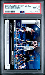 Graded 2025 Panini Instant Paige Bueckers #14 Rookie RC Basketball Card PSA 8 Near Mint (ONLINE ORDER ONLY)