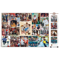 Saturday Evening Post - Rockwell Collage 1000 Piece Jigsaw Puzzle (ONLINE ORDER ONLY)