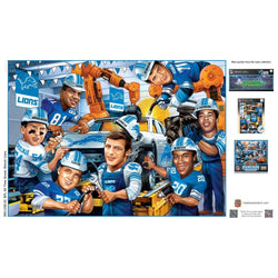 Detroit Lions - All-Time Greats 500 Piece Jigsaw Puzzle