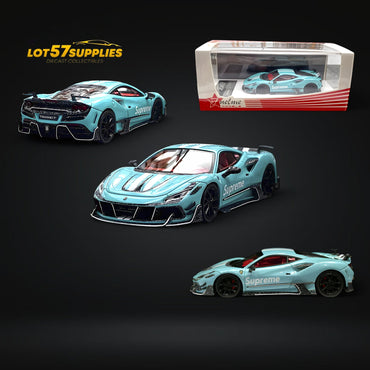 FuelMe Ferrari Mansory F8XX TIFFANY Blue SUPREME 1:64 Resin Limited to 199 Pcs (ONLINE ORDER ONLY)