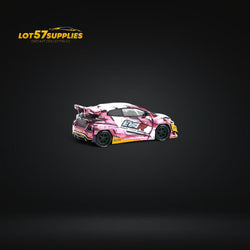 (Pre-Order) PopRace Toyota GR YARIS - Pink EVA RT PRODUCTION MODEL 
CUSTOM TYPE-08 GOODRIDE 1:64 PR640220 (ONLINE ORDER ONLY)