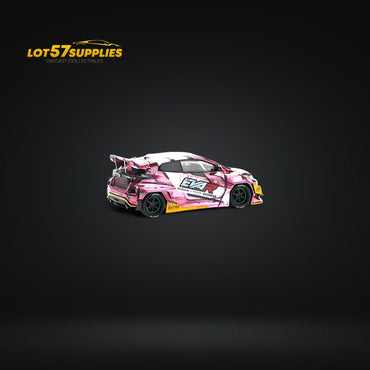 (Pre-Order) PopRace Toyota GR YARIS - Pink EVA RT PRODUCTION MODEL 
CUSTOM TYPE-08 GOODRIDE 1:64 PR640220 (ONLINE ORDER ONLY)
