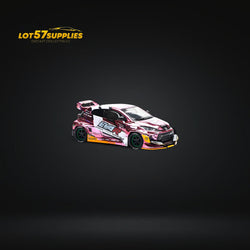 (Pre-Order) PopRace Toyota GR YARIS - Pink EVA RT PRODUCTION MODEL 
CUSTOM TYPE-08 GOODRIDE 1:64 PR640220 (ONLINE ORDER ONLY)