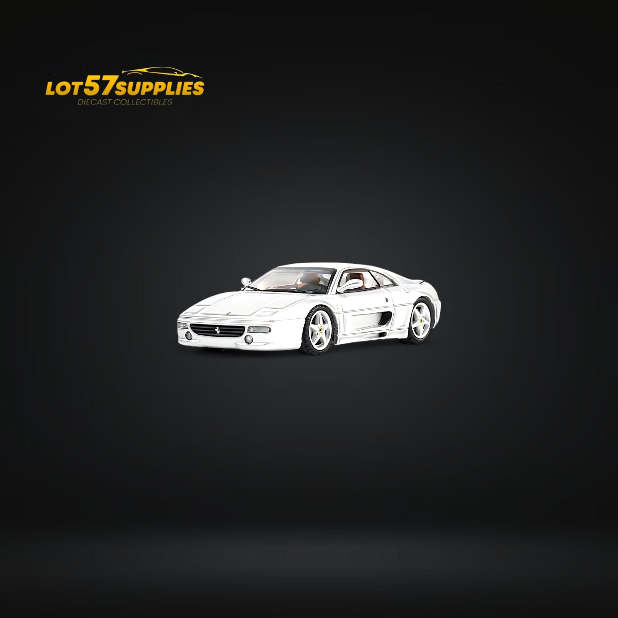 (Pre-Order) TPC F355 challenge Diecast Model in Silver 1:64 (ONLINE ORDER ONLY)