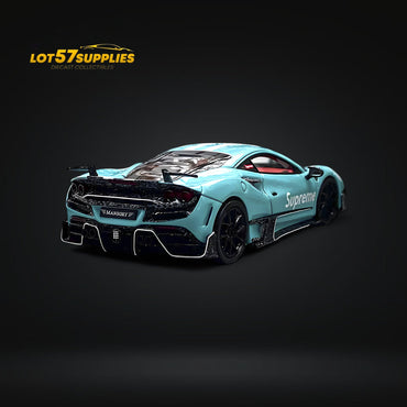 FuelMe Ferrari Mansory F8XX TIFFANY Blue SUPREME 1:64 Resin Limited to 199 Pcs (ONLINE ORDER ONLY)