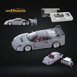 Stance Hunters F40 LM Chalk Grey Luxury Box 1:64 (ONLINE ORDER ONLY)