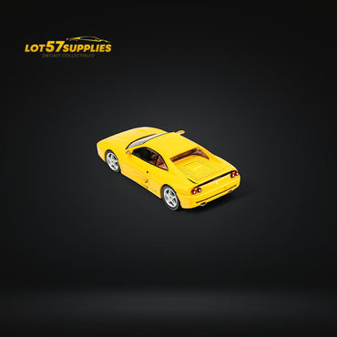 (Pre-Order) TPC F355 challenge Diecast Model in Modena Yellow 1:64 (ONLINE ORDER ONLY)