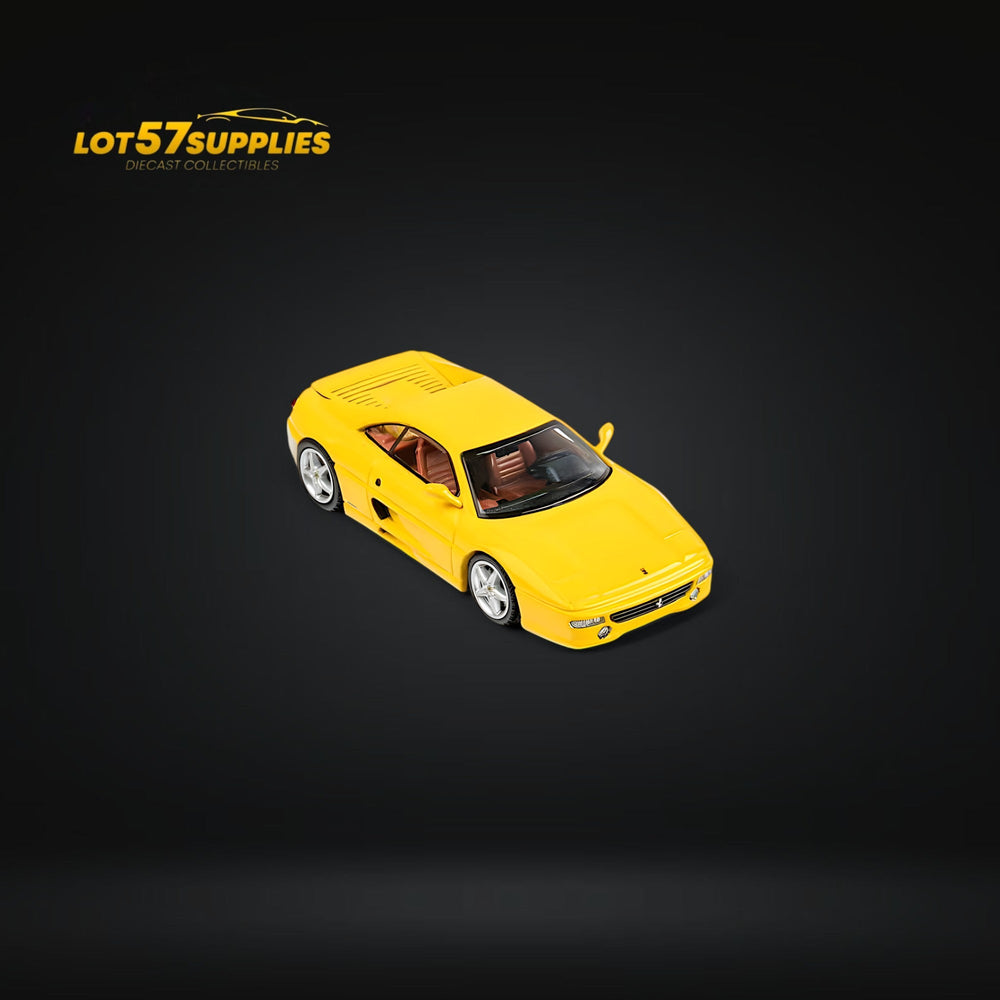 (Pre-Order) TPC F355 challenge Diecast Model in Modena Yellow 1:64 (ONLINE ORDER ONLY)