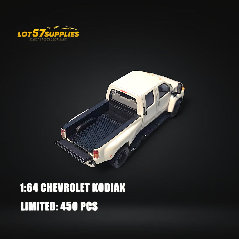 GOC Chevrolet KODIAK Pickup White 1:64 - Limited to 450 Pcs (ONLINE ORDER ONLY)