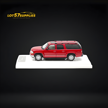 MK Miniatures 2003 Chevrolet Suburban in Red Limited Edition 1:64 (ONLINE ORDER ONLY)