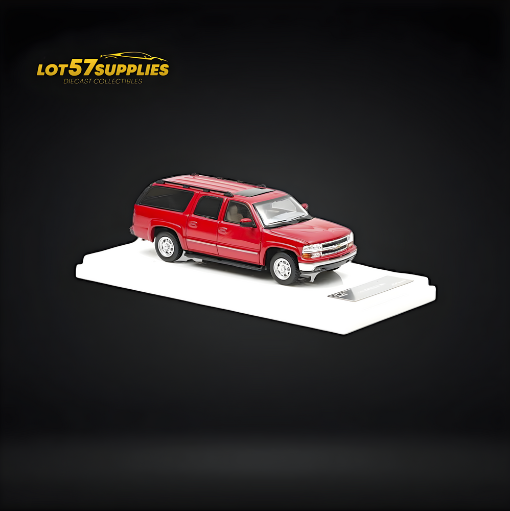 MK Miniatures 2003 Chevrolet Suburban in Red Limited Edition 1:64 (ONLINE ORDER ONLY)