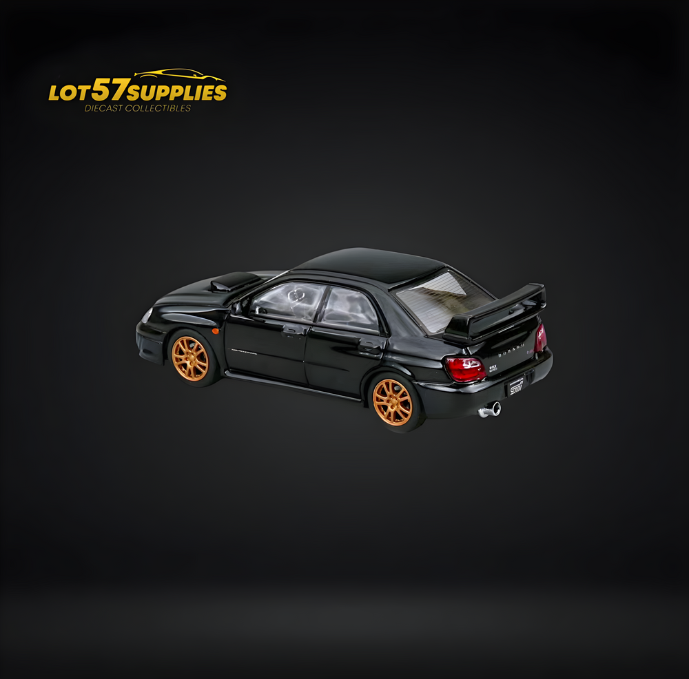 Furuya Subaru Impreza STi GD 8th Gen SEDAN in Black 1:64 (ONLINE ORDER ONLY)