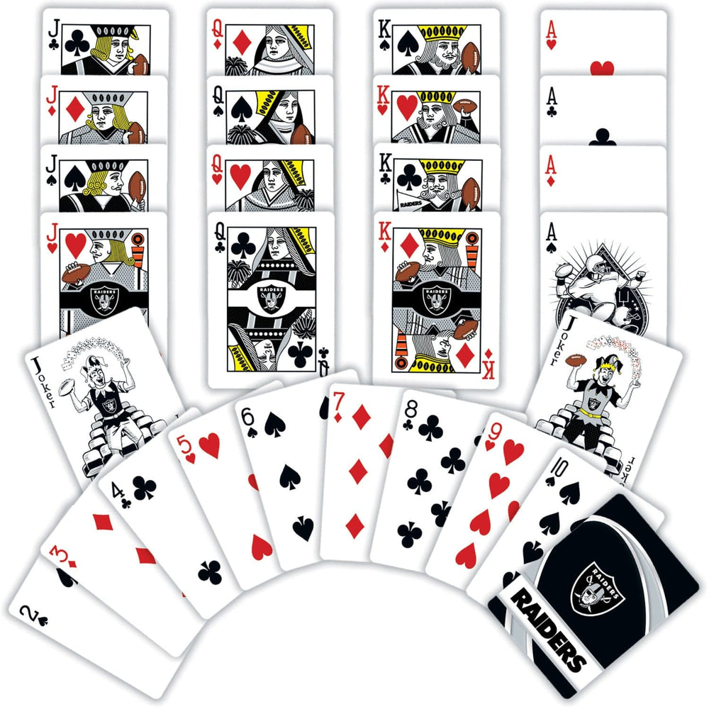 Las Vegas Raiders Playing Cards - 54 Card Deck (ONLINE ORDER ONLY)