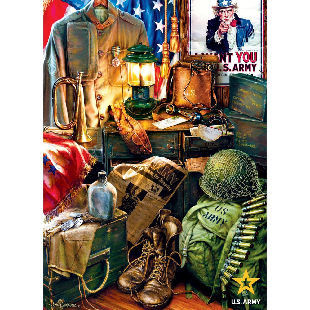 U.S. Army - Men of Honor 1000 Piece Jigsaw Puzzle (ONLINE ORDER ONLY)