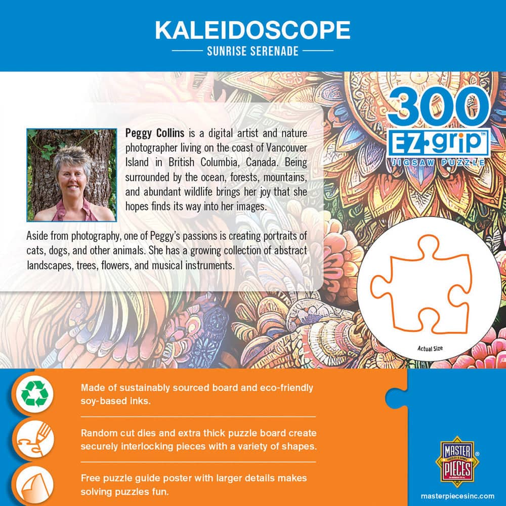 Kaleidoscope - Sunrise Serenade 300 Piece EZ Grip Jigsaw Puzzle (ONLINE ORDER ONLY)