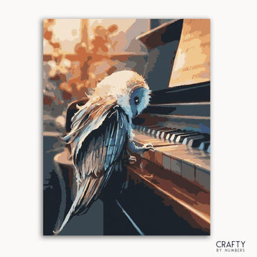 Owl Playing Piano (ONLINE ORDER ONLY)