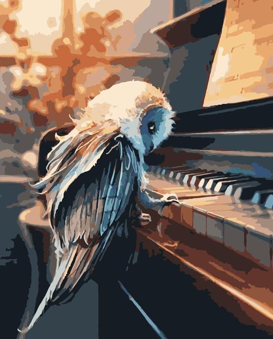 Owl Playing Piano (ONLINE ORDER ONLY)