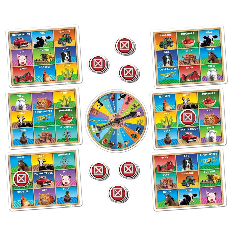 Old MacDonald's Farm Bingo Game (ONLINE ORDER ONLY)