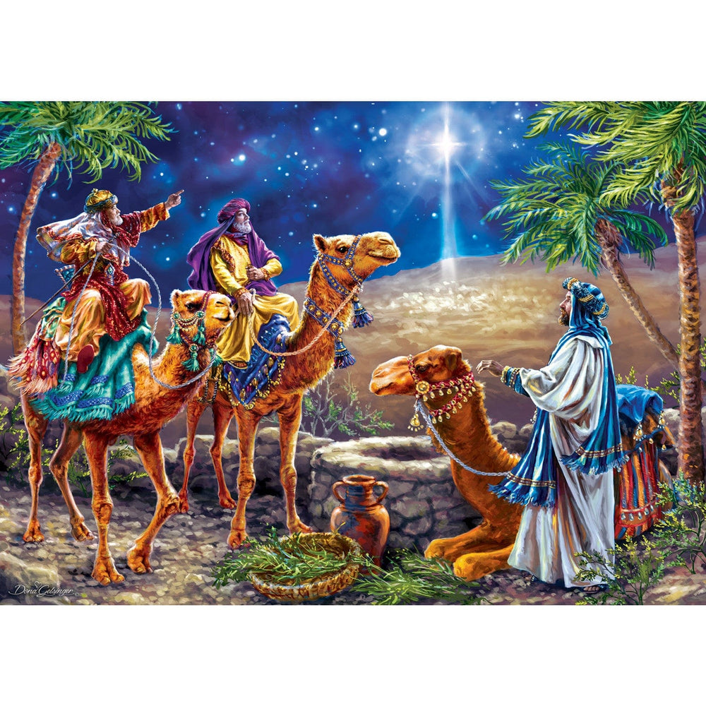 Sparkle & Shine - Three Magi 500 Piece Glitter Jigsaw Puzzle (ONLINE ORDER ONLY)
