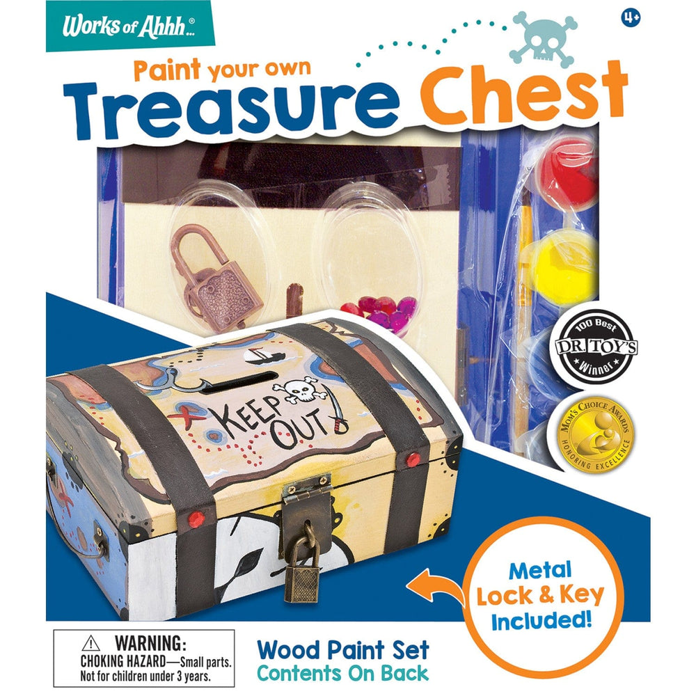 Treasure Chest Wood Craft & Paint Kit (ONLINE ORDER ONLY)
