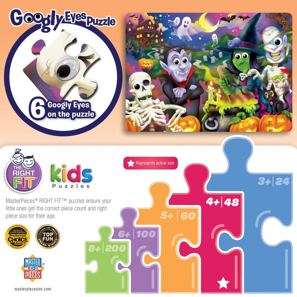 Googly Eyes - Freaky Friends 48 Piece Jigsaw Puzzle (ONLINE ORDER ONLY)