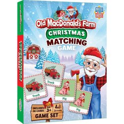 Old MacDonald's Farm Christmas Matching Game