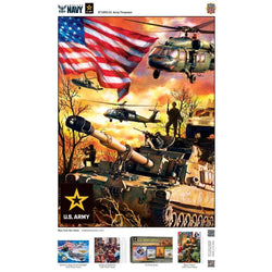 U.S. Army - Army Firepower 1000 Piece Jigsaw Puzzle (ONLINE ORDER ONLY)