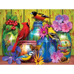 Audubon - Feathered Reflections 300 Piece EZ Grip Jigsaw Puzzle