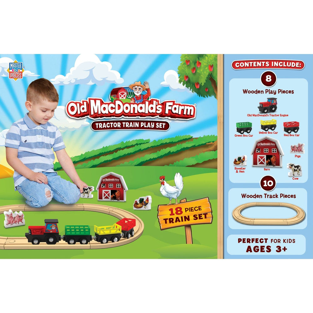 Old MacDonald's Farm Tractor Train Play Set (ONLINE ORDER ONLY)