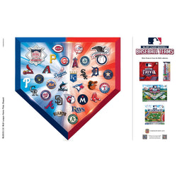 MLB - Home Plate 500 Piece Shaped Jigsaw Puzzle (ONLINE ORDER ONLY)