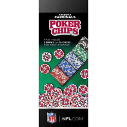 Arizona Cardinals 100 Piece Poker Chips (ONLINE ORDER ONLY)