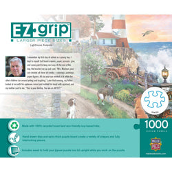 EZ Grip - Lighthouse Keepers 1000 Piece Jigsaw Puzzle (ONLINE ORDER ONLY)