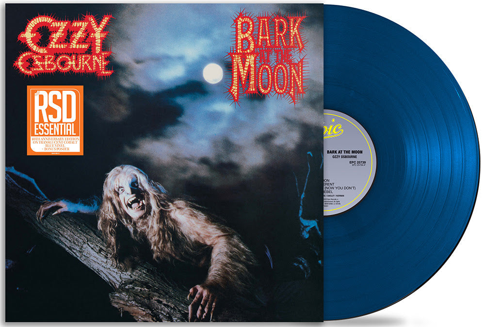 Ozzy Osbourne - Bark At The Moon: 40th Anniversary Edition (Indie Exclusive, Translucent Cobalt Blue Colored Vinyl) [Vinyl] (ONLINE ORDER ONLY)