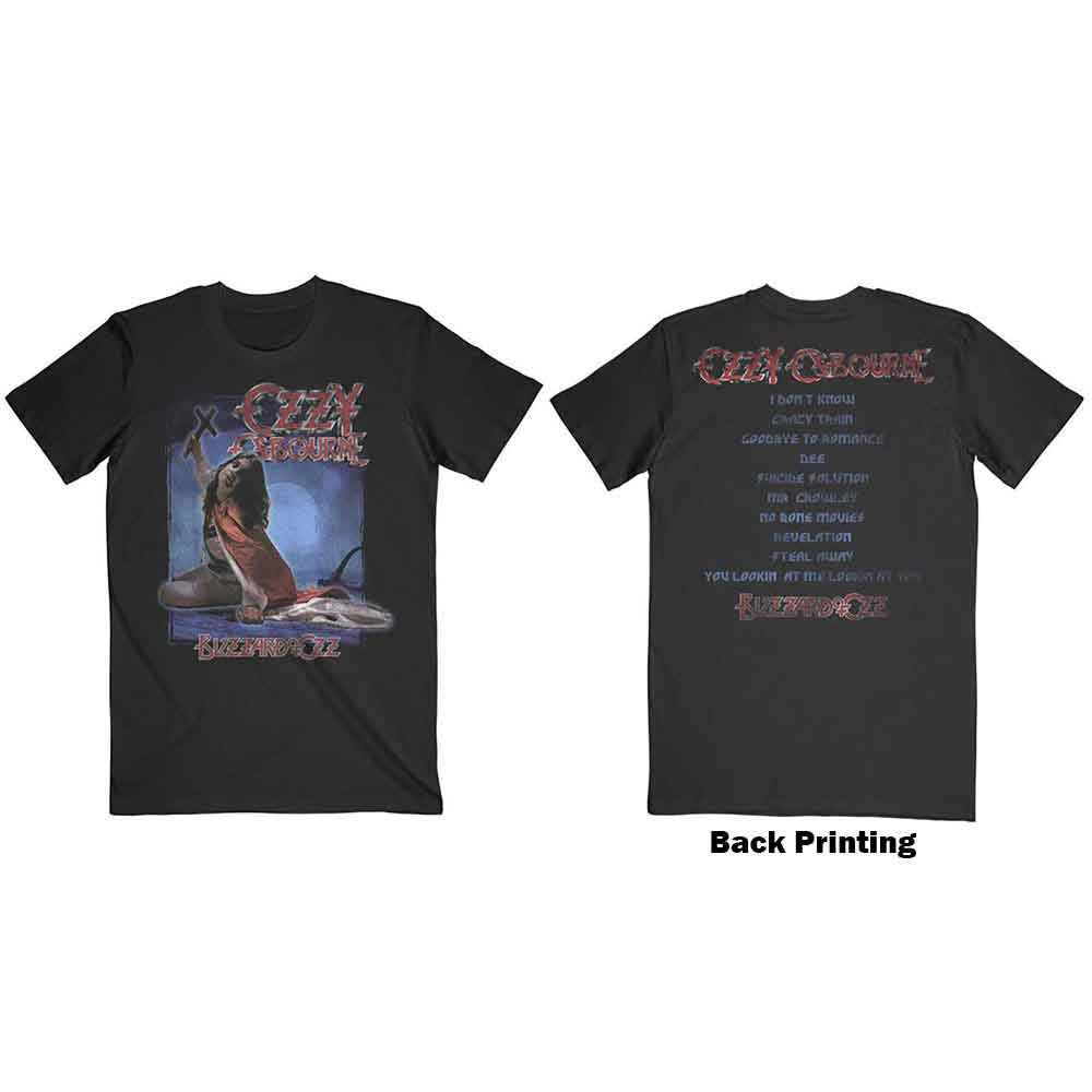 Blizzard of Ozz Track list [T-Shirt] (ONLINE ORDER ONLY)