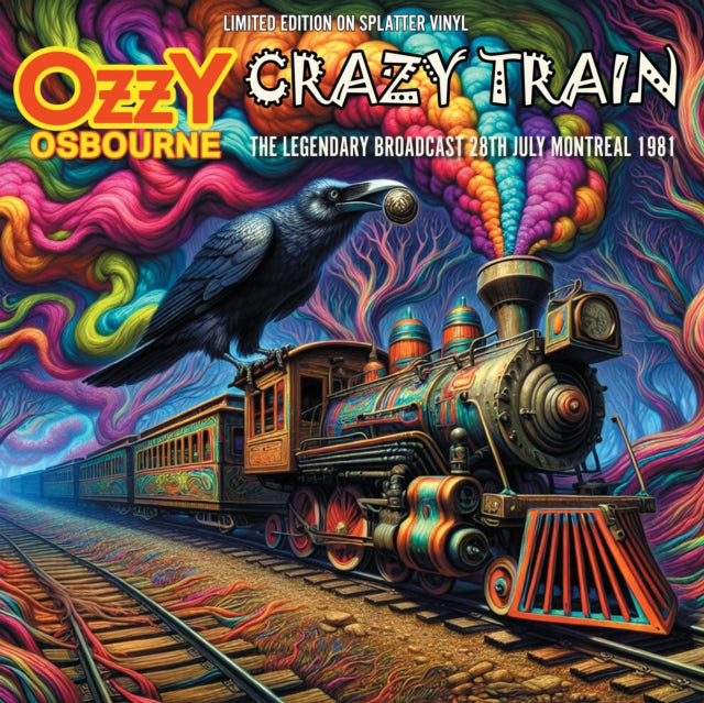 Ozzy Osbourne - Crazy Train: Montreal 1981 (Numbered Edition) (Aqua/Purple Splatter Vinyl) [Import] [Vinyl]