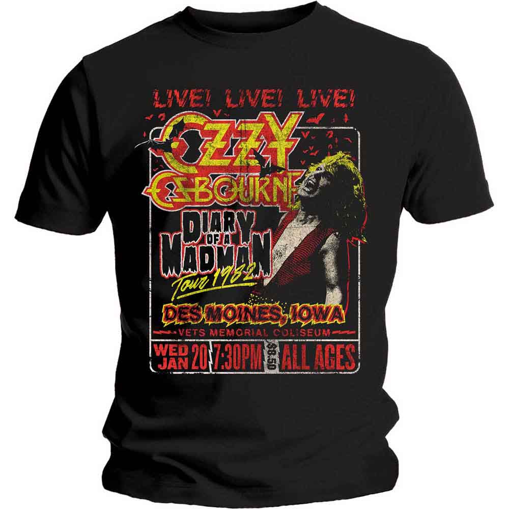 Diary of a Madman Tour [T-Shirt] (ONLINE ORDER ONLY)