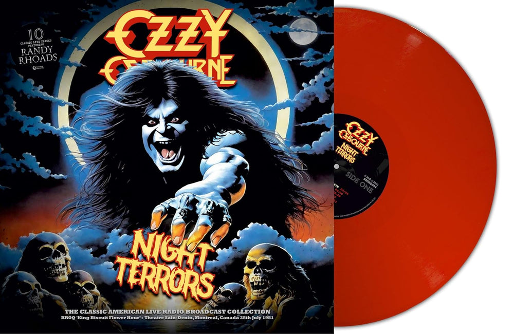 Ozzy Osbourne - Night Terrors (180 Gram Red Vinyl) [Import] [Vinyl] (ONLINE ORDER ONLY)