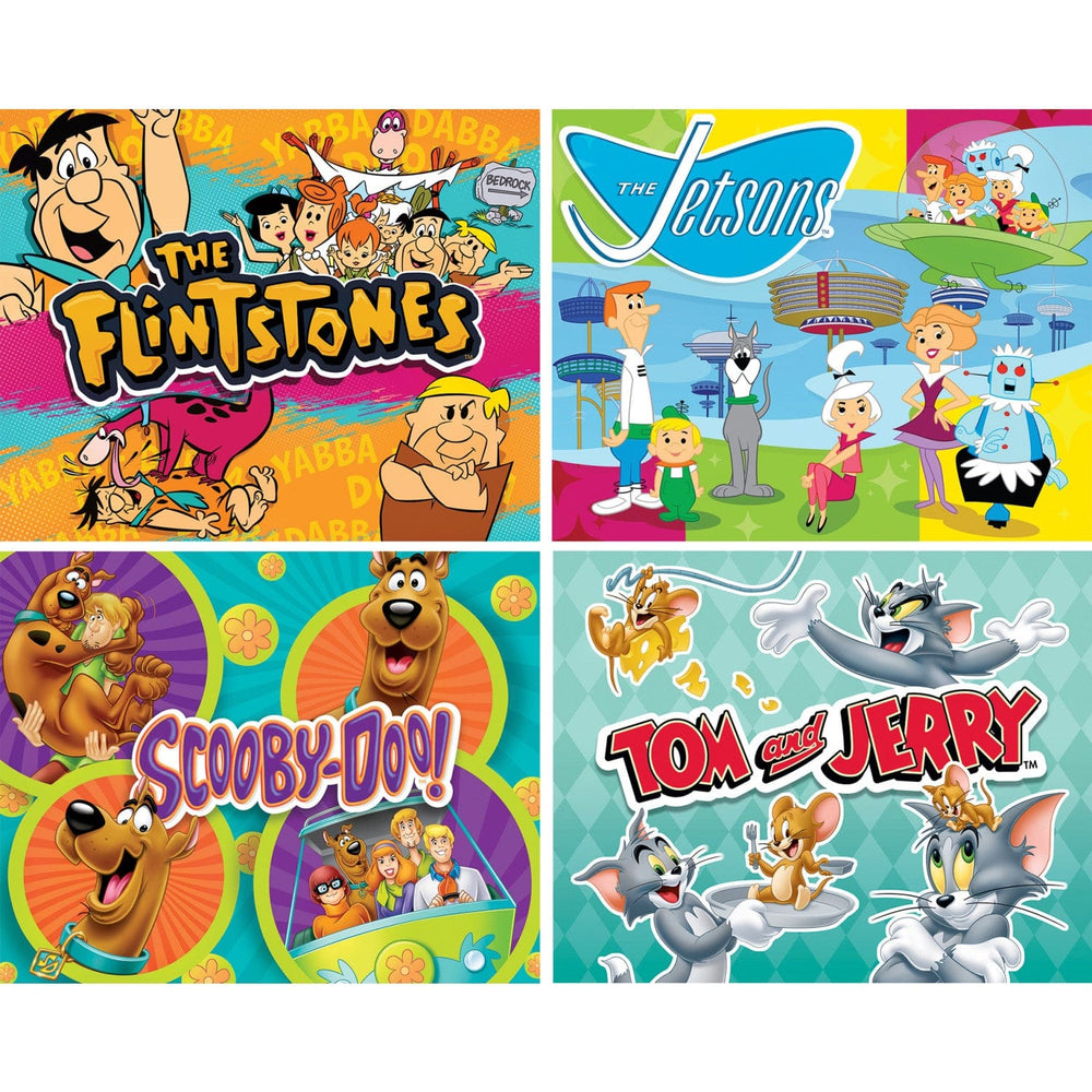 Hanna-Barbera 100 Piece Jigsaw Puzzles 4-Pack (ONLINE ORDER ONLY)