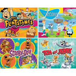 Hanna-Barbera 100 Piece Jigsaw Puzzles 4-Pack (ONLINE ORDER ONLY)