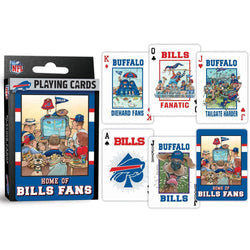 Buffalo Bills Fan Deck Playing Cards - 54 Card Deck (ONLINE ORDER ONLY)