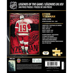 Legends of the Game - Steve Yzerman 500 Piece Jigsaw Puzzle