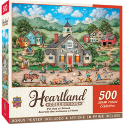 Heartland - Pet Day at School 500 Piece Jigsaw Puzzle (ONLINE ORDER ONLY)