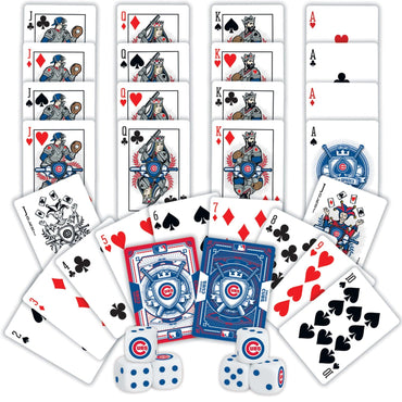 Chicago Cubs - 2-Pack Playing Cards & Dice Set (ONLINE ORDER ONLY)